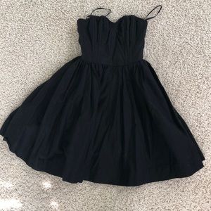 Black cocktail dress